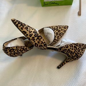 Sam Edelman Jaina Leooard Pumps - 9.5 NWT